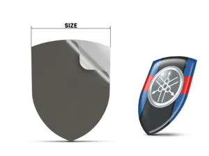 Yamaha Autocollant Bombé Finition Luxe Badges Bombés
